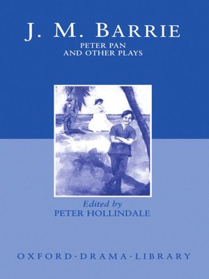 cover image of Peter Pan and Other Plays